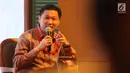 Presiden Direktur Mayora Group  Andre Atmadja memberi sambutan saat konferensi pers di Jakarta, Selasa (6/2). Mayora Group memperkuat merek dagangnya di Rusia melalui produk Torabika Cappuccino. (Liputan6.com/Angga Yuniar)