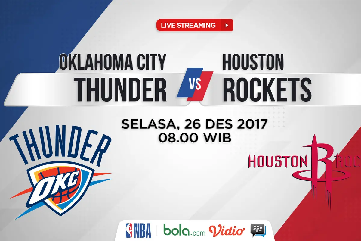 Oklahoma City Thunder Vs Houston Rockets