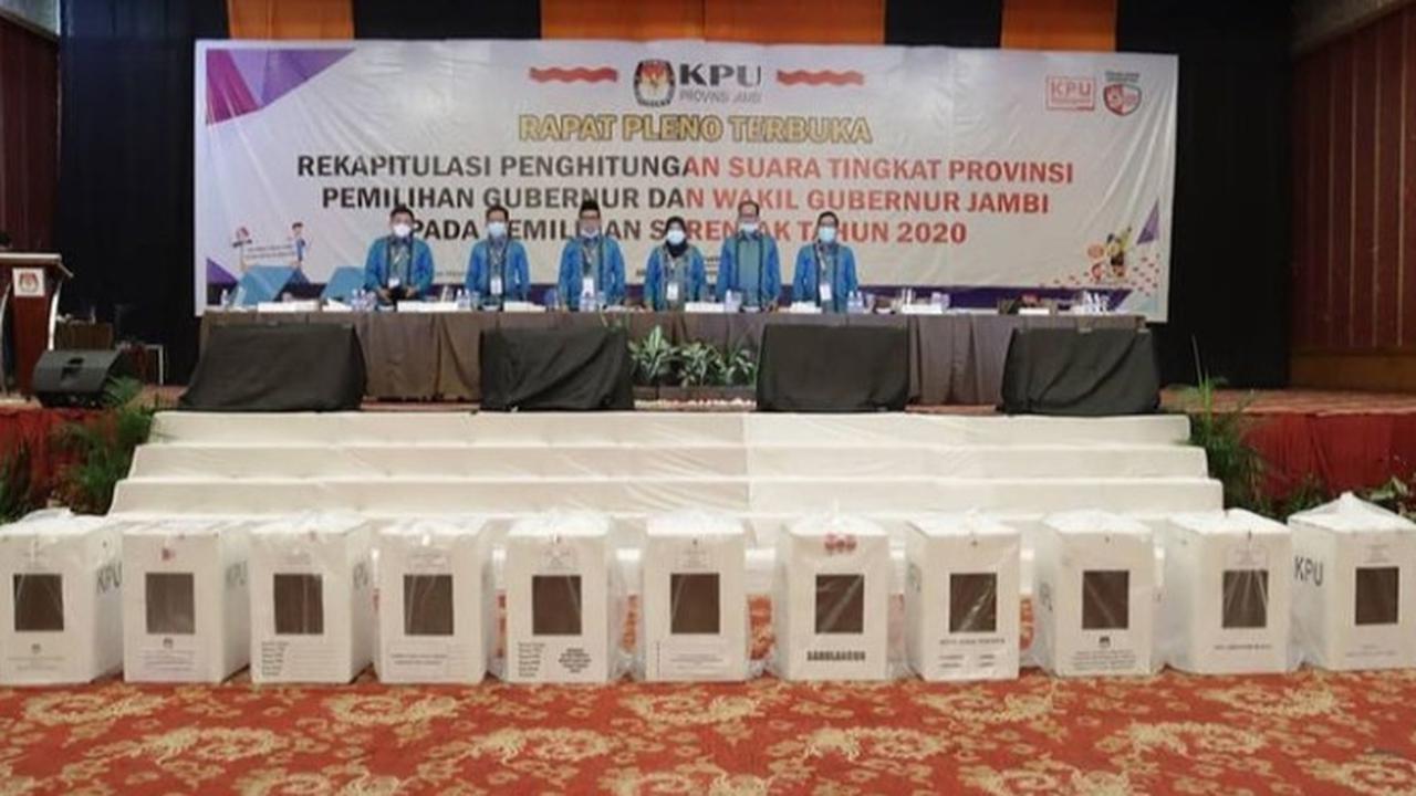 Rapat Pleno KPU Jambi