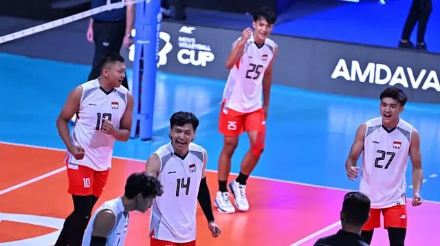 Ukir Sejarah! Timnas Voli Putra Indonesia Tantang Korea Selatan di Final AVC Cup 2026: Tonton di Moji dan Vidio