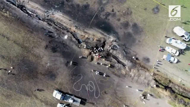 Sebuah pipa minyak ilegal meledak di Meksiko. Korban tewas mecapai 79 orang.