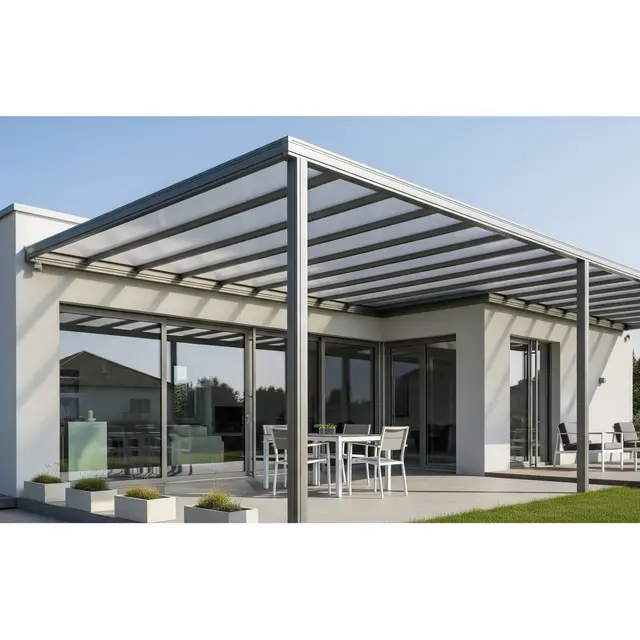 Model Rumah Minimalis Atap Transparan Sebagian