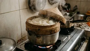 Cara Menghangatkan Nasi Kemarin Pakai Kukusan, Tetap Pulen dan Tidak Kering