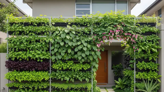 Desain Rumah Ramah Lingkungan dengan Kebun Sayur