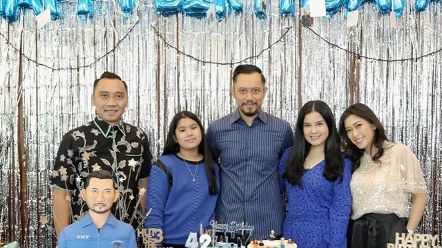 Genap Berusia 42 Tahun, Ini 6 Potret Perayaan Ulang Tahun AHY