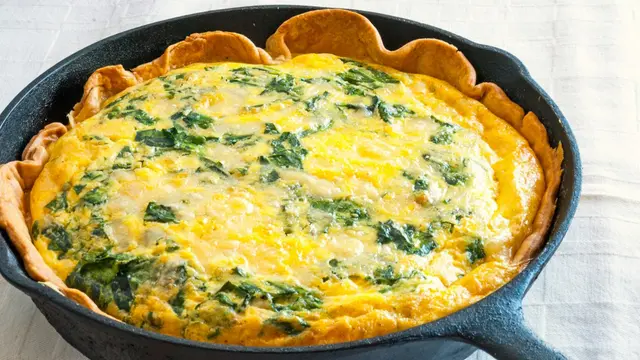 Spinach Quiche