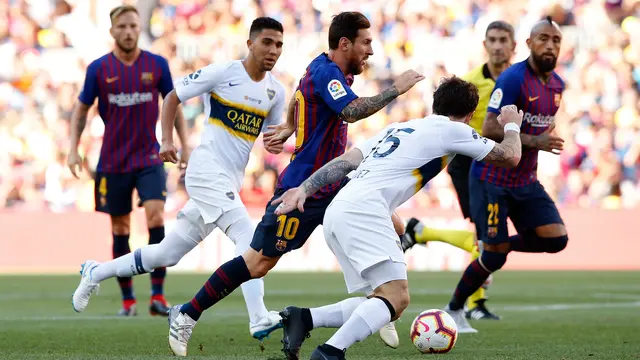 Barcelona Hajar Boca Juniors 3-0 di Camp Nou