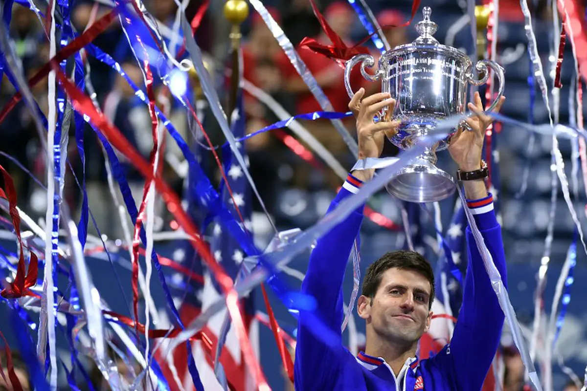 Novak Djokovic (AFP PHOTO/JEWEL SAMAD )