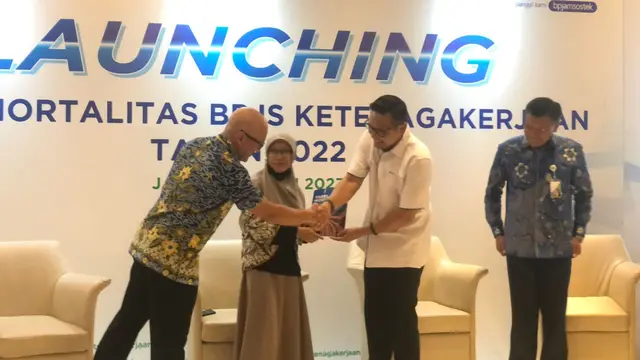 Badan Penyelenggara Jaminan Sosial (BPJS) Ketenagakerjaan meresmikan tabel mortalitas BPJS Ketenagakerjaan 2022.
