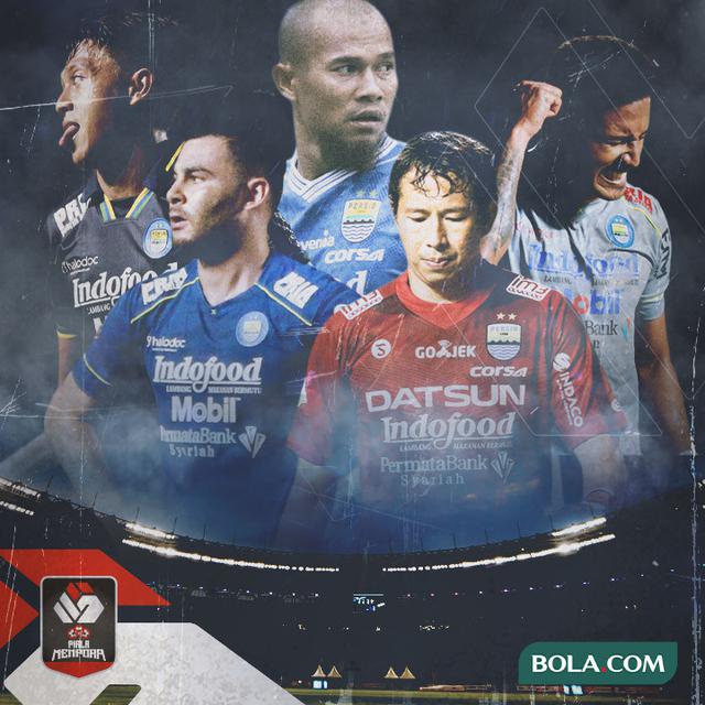 Piala Menpora - Pemain Persib Bandung Leg 1 Final