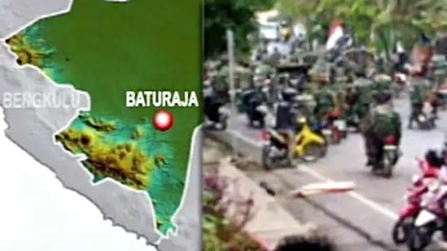 Pembakaran Mapolres di Sumsel Bermula Dari Demo Anggota TNI