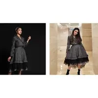 Melihat outfit gaun kembar Ayu Ting-Ting dan Tiara Andini (instagram/tiaraandini-ayutingting92)