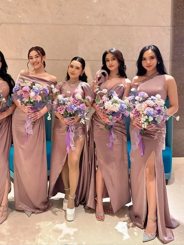Tiara Andini, Aaliyah Massaid, Ziva Magnolya, Keisya Levronka, dan Lyodra (Instagram/@lyodraofficial)