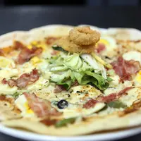 Smoke Bacon Pizza (Foto by Nurwahyunan/Bintang.com)