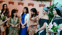 Kesan Miss International dan Miss Supranational Soal Kuliner dan Wisata Indonesia.&nbsp; (Liputan6.com/Henry)