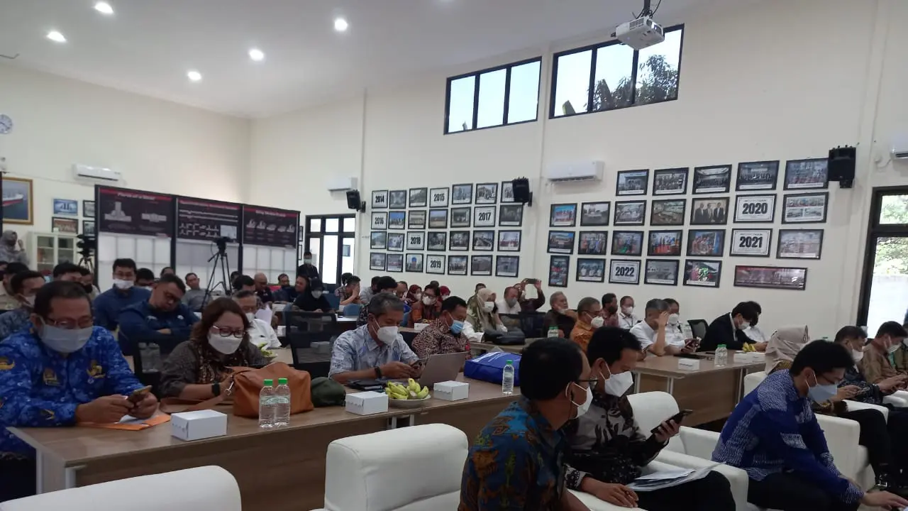 Kemenperin bekerjasama dengan JICA dan IPERINDO mengelar pelatihan prosedur pembuatan kapal dan manajemen produksi projek moderasasi perkapalan nasional.