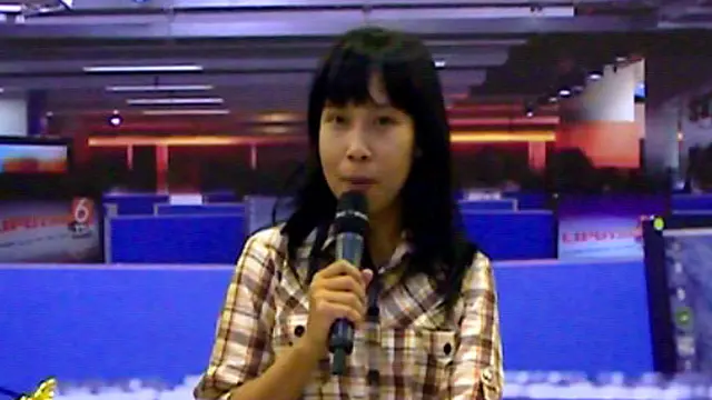 Novi Arricho Peserta Presenter Liputan6 di Indonesia Broadcaster Expo 2013