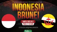 Persahabatan Indonesia Vs Brunei (Bola.com/Adreanus Titus)