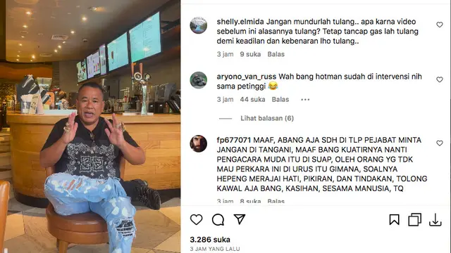 Hotman Paris Mengundurkan Diri dalam Memberi Bantuan Hukum kepada Keluarga Korban Lift Bandara Kualanamu
