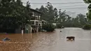 Presiden Brasil, Luiz Inacio Lula da Silva, menyebut banjir itu sebagai "bencana terburuk dalam sejarah negara bagian Rio Grande do Sul." (Photo by Gustavo Ghisleni / AFP)