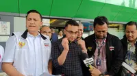 Jubir TPN Ganjar-Mahfud Aiman Witjaksono mengajukan gugatan praperadilan ke PN Jaksel terhadap Kapolri, Kapolda Metro Jaya, hingga Dirreskrimsus Polda Metro Jaya terkait penyitaan ponselnya. (Merdeka.com)