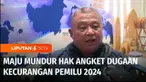 Penetapan hasil pemilu sudah di depan mata, tapi nasib pengajuan hak angket untuk mendalami dugaan kecurangan Pilpres 2024 masih jalan di tempat. Karena PDI Perjuangan masih tak jelas, Koalisi Perubahan pengusung paslon 1, Anies-Muhaimin memilih sege...