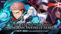 Arena of Valor dan Jujutsu Kaisen menghadirkan skin keren Yuji Itadori dan Satoru Gojo. (Dok: Garena AOV)