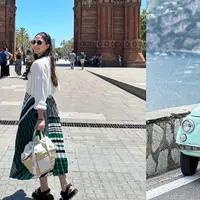 Intip gaya Jessica Mila dan Petty Hasibuan yang sama-sama liburan di Eropa (@jscmila -@pettyhasibuan)