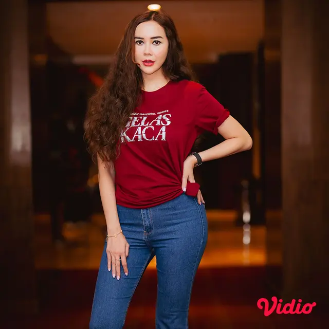 Aura Kasih di series Gelas Kaca (Dok. Vidio)