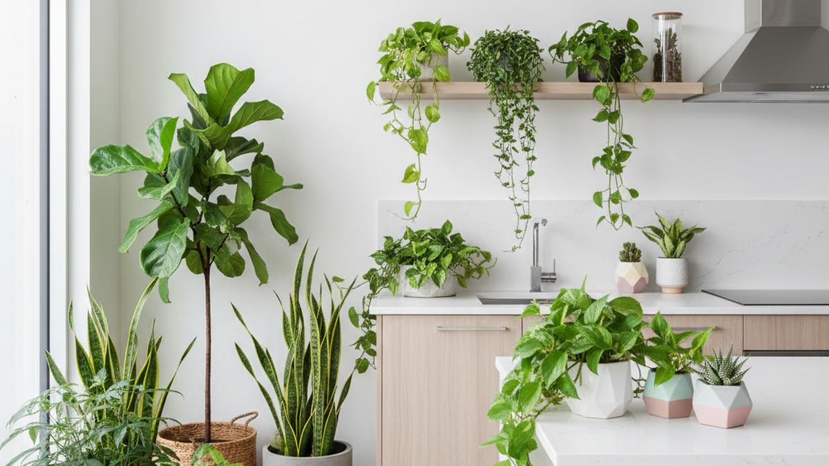 Dapur Monoton? Hiasi dengan 12 Tanaman Ini Agar Lebih Segar dan Fungsional