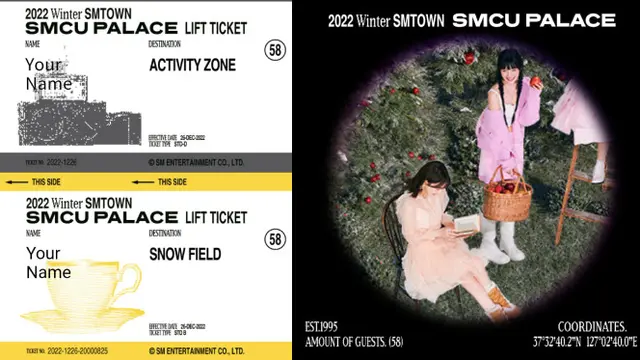 Potret Tiket dan Teaser dari Konser Musik 2022 Winter SMTOWN: SMCU Palace