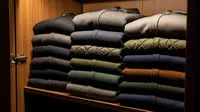 Cara Melipat Jaket Tebal Agar Rapi, Hemat Tempat, dan Bebas Kusut