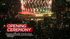 Berita Video Pesta Kembang Api dan Atraksi Jet Tempur Warnai Opening Ceremony Paralimpiade Tokyo 2020