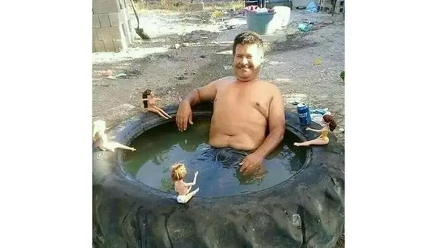 6 Potret Jacuzzi Low Budget Ini Absurd, Tempat Nyeleneh Untuk Santai