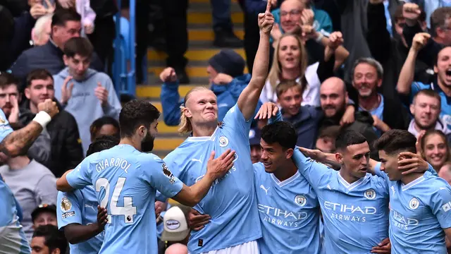 Erling Haaland - Manchester CIty - Liga Inggris