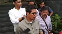 Ketua Progres 98 Faizal Assegaf melaporkan petinggi PKS ke Polda Metro (Nur Habibie/Merdeka.com)