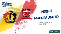 Piala Gubernur Jatim - Persik Kediri Vs Madura United (Bola.com/Adreanus Titus)