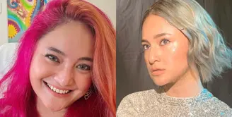 Marshanda baru saja mengubah warna rambut menjadi pink dan orange cerah tepat di Hari Bipolar. Bukan untuk pertama kalinya, ia juga pernah mewarnai rambutnya dengan warna yang lainnya, seperti apa? Yuk intip