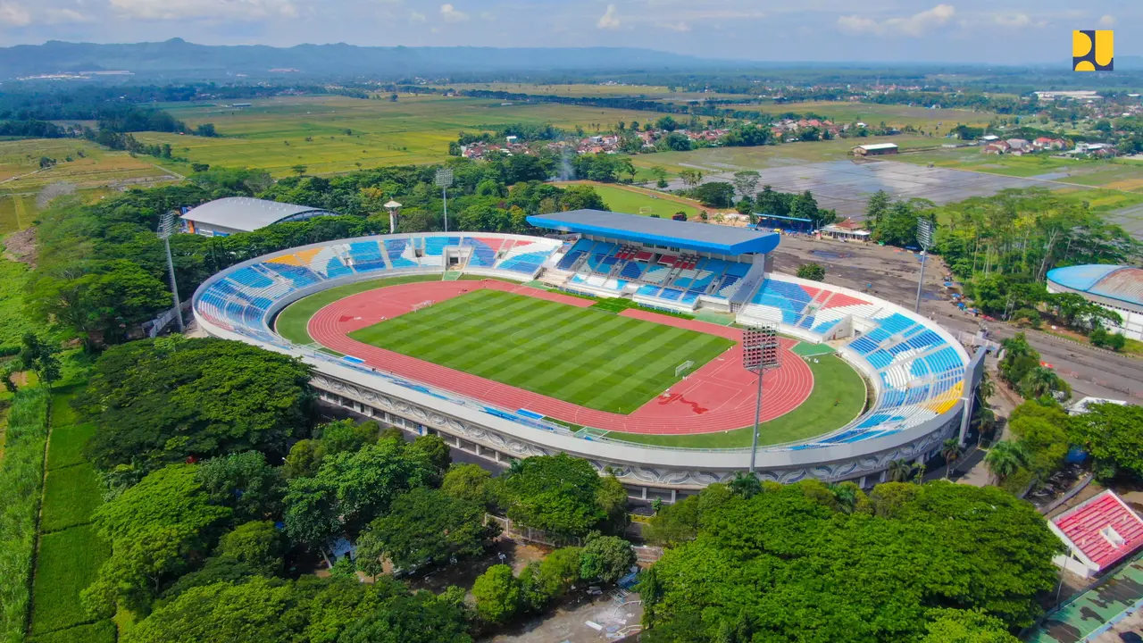 Stadion Kanjuruhan di Kabupaten Malang
