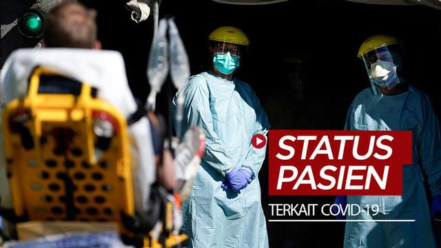 Berita video mengenal beberapa status pasien atau orang terkait dengan COVID-19 seperti OTG, ODP, dan PDP. Apakah perbedaanya?