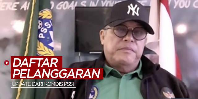 VIDEO: Update dari Komdis PSSI Terkait Daftar Pelanggaran, Salah Satunya Tamu VIP Masuk Ruang Ganti Persija Jakarta