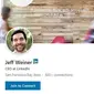 CEO LinkedIn, Jeff Weiner (screenshot akun LinkedIn Jeff Weiner)