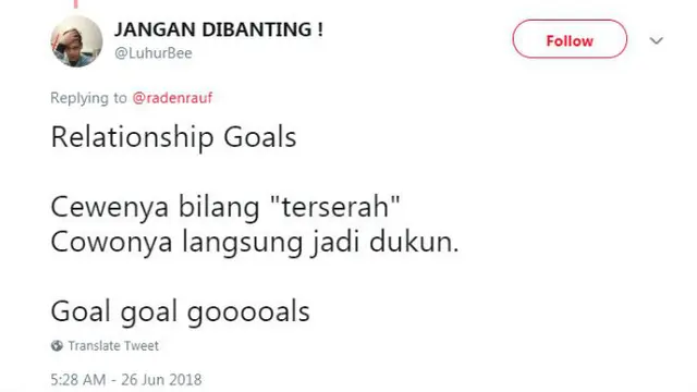 Imajinasi mengenai relationship goals sering dicurahkan melalui media sosial untuk sekadar berbagi.