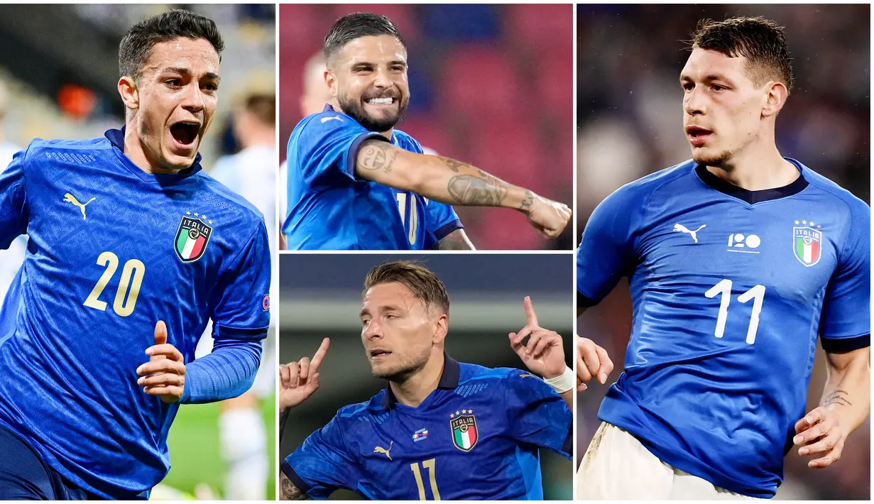 Timnas Italia sejak dulu terkenal dengan pertahanan yang kuat. Namun di bawah asuhan Roberto Mancini, kini Gli Azzurri juga memiliki barisan predator garang yang siap menerkam di depan gawang lawan. Berikut 5 bomber Timnas Italia di Piala Eropa 2020.