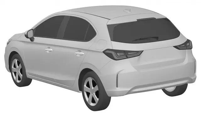 Mengusung segmen hatchback, bagian depan Honda City tetap mempertahankan grill khas Honda dan lampu LED (Autoindustriya).