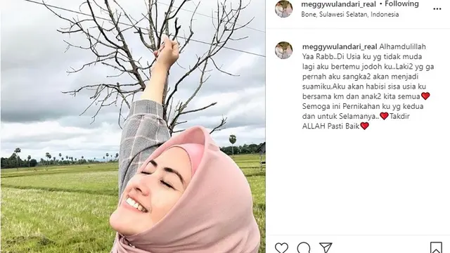 Meggy Wulandari (Foto: Instagram/@meggywulandari_real)