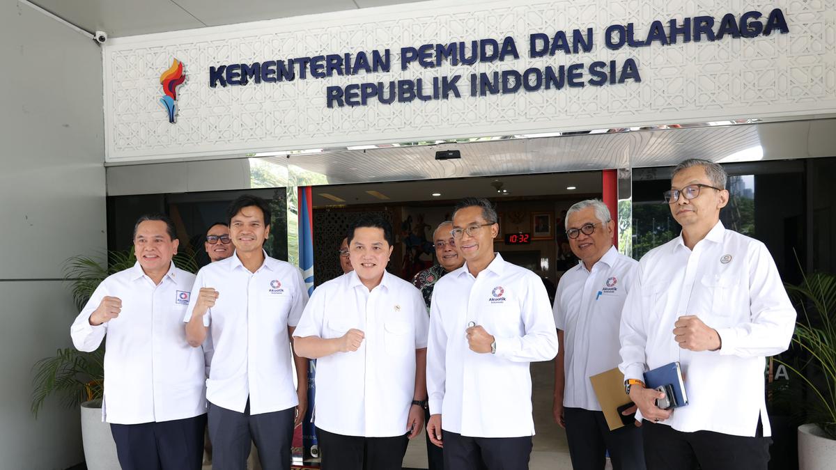Audiensi Akuatik Indonesia Dengan Menpora Erick Thohir Bahas Roadmap