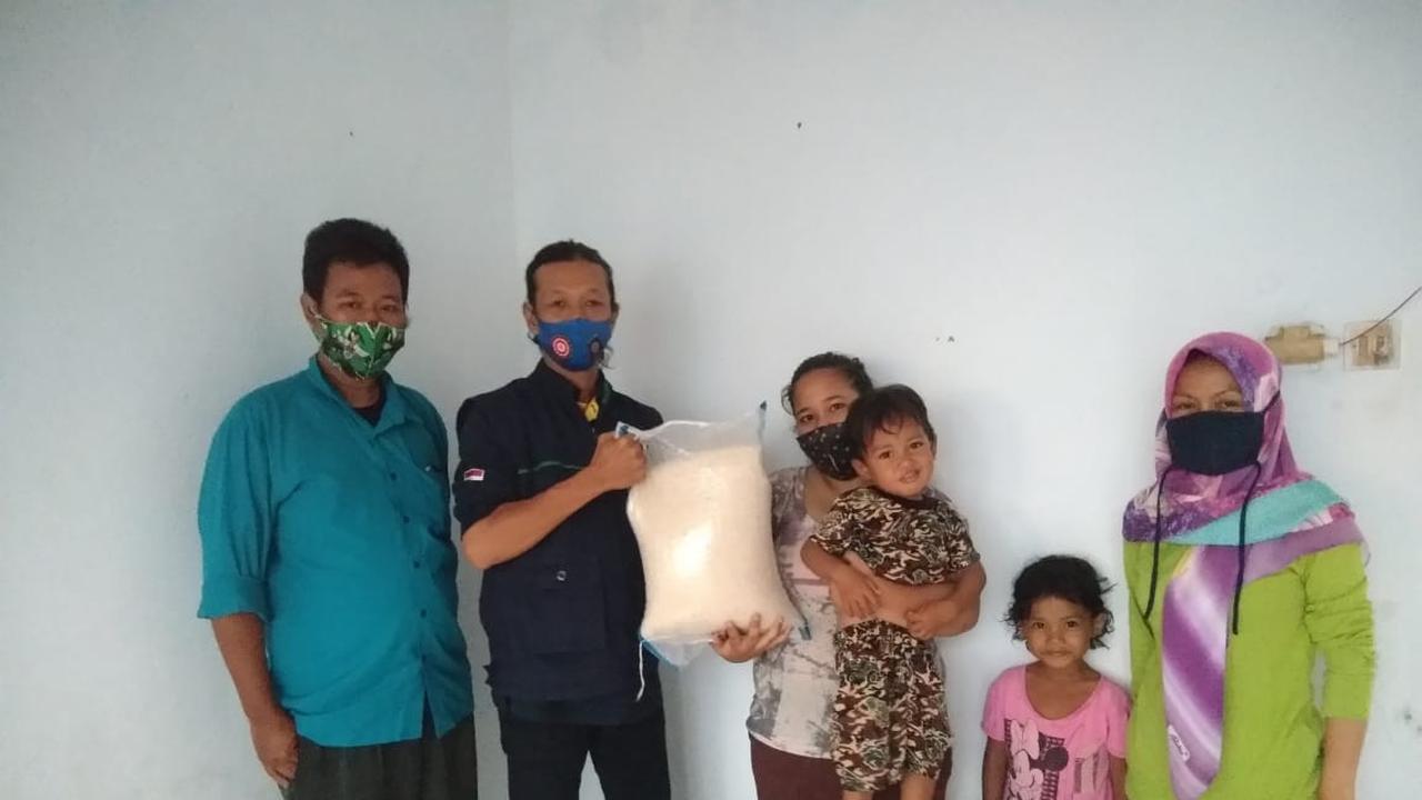 Viral makan tepung selama pandemi covid-19 dapat bantuan lagi