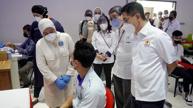 Dukungan dari TMMIN untuk pemerintah dalam program vaksinasi masyarakat