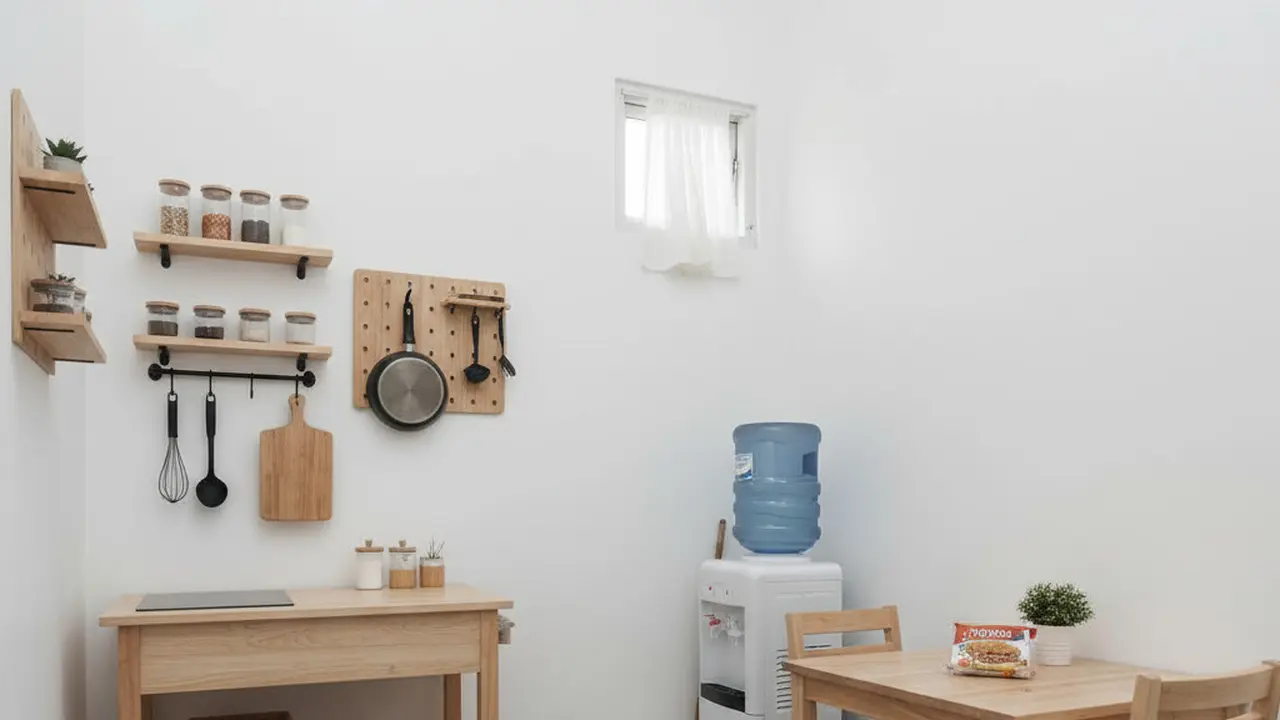 Dapur Kecil Portable untuk Rumah Kontrakan
